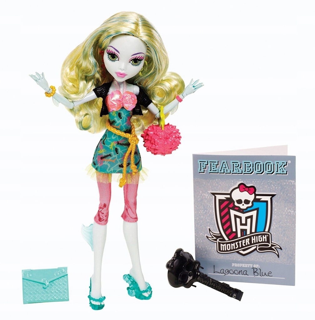 MONSTER HIGH Lalka Upiorni Uczniowie LAGOONA Blue