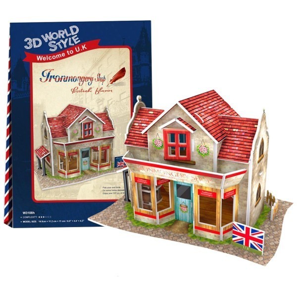 Cubicfun Puzzle 3D Domki świata - Wielka Brytania