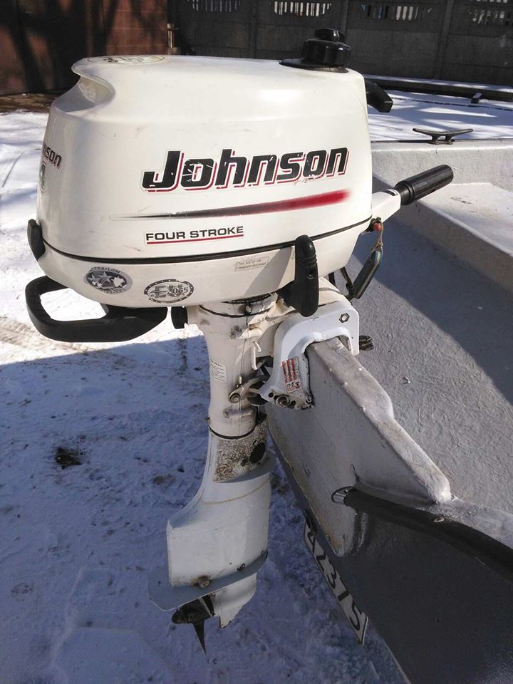 Silnik zaburtowy Johnson 4 łodz wedkarska ponton