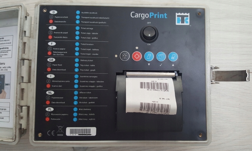 Thermo King drukarka CARGO PRINT Termograf