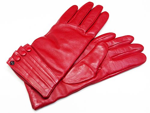 Samsonite damskie skórzane rękawiczki 8 rozmiar