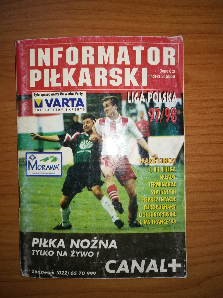 INFORMATOR LIGA POLSKA 97/98