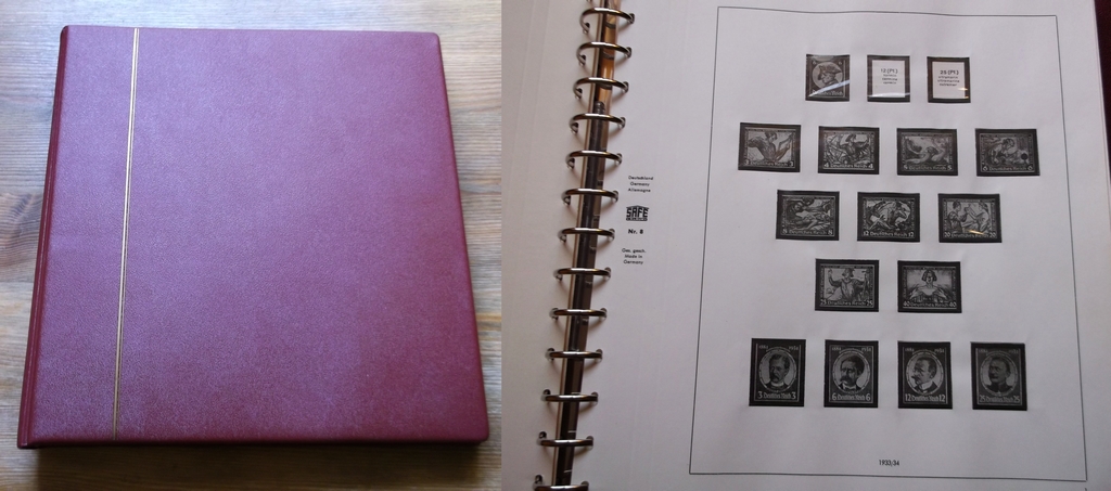 DEUTSCHES REICH 1933-45 album SAFE