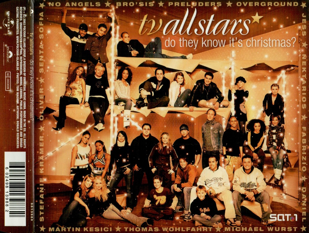 TV Allstars - Do They Know It's Christmas? MAXI CD