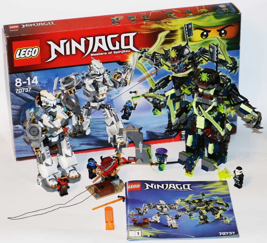 LEGO 70737 NINJAGO STARCIE TYTANÓW MECH