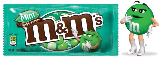 m&m's Mint Chocolate Miętowe Z USA PROMOCJA!!!