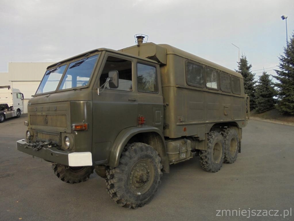 STAR 266 Wojskowy Kamper, wóz serwisowywarsztat