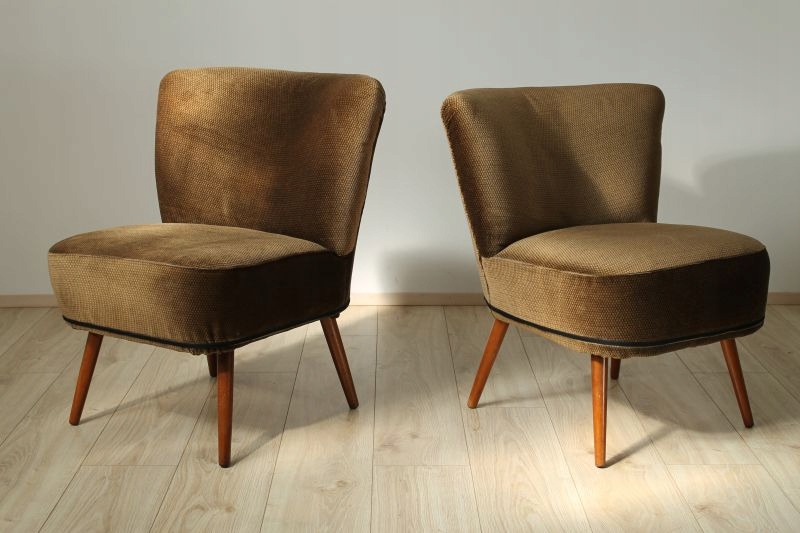 Fotele klubowe, design, lata 70-te, Kraków