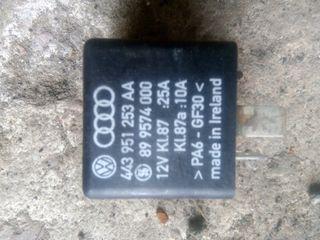 Реле 219 audi