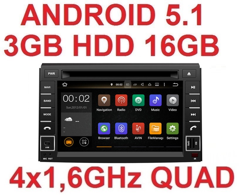 RADIO NAWIGACJA KIA SORENTO 2009-11 ANDROID 5 MAPY