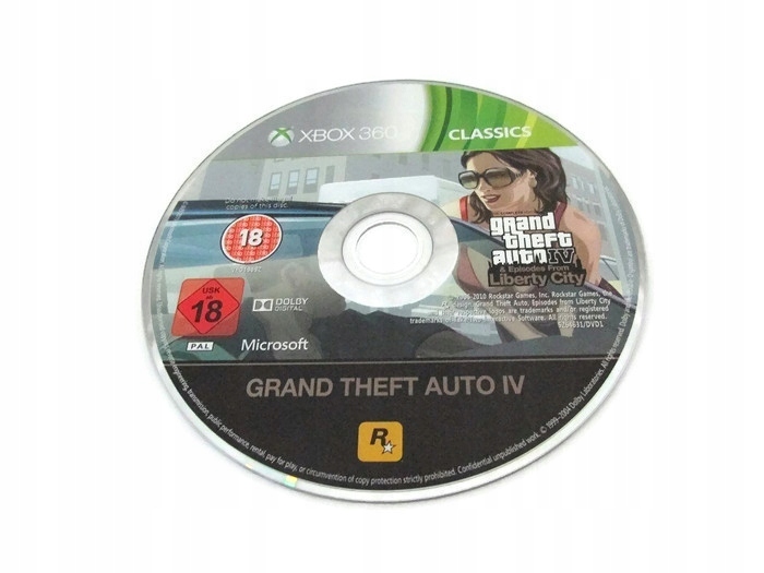 GRA XBOX 360 GTA IV+DODATEK THE LOST AND DAMNED