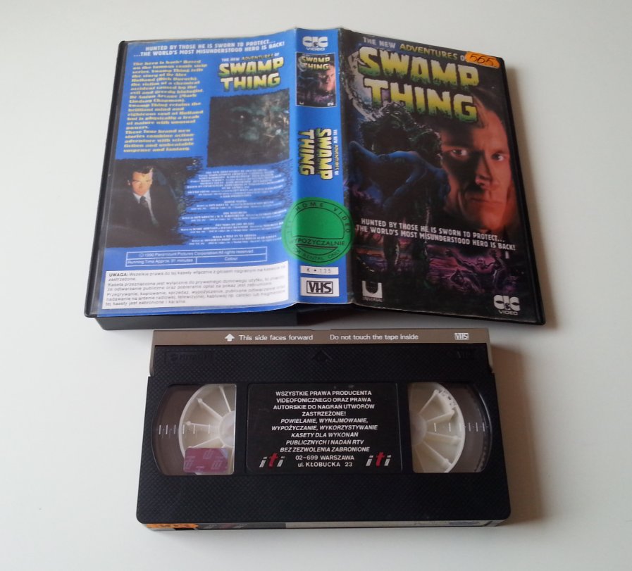 Swamp Thing Potwór z Bagien 1982 Unikat ITI