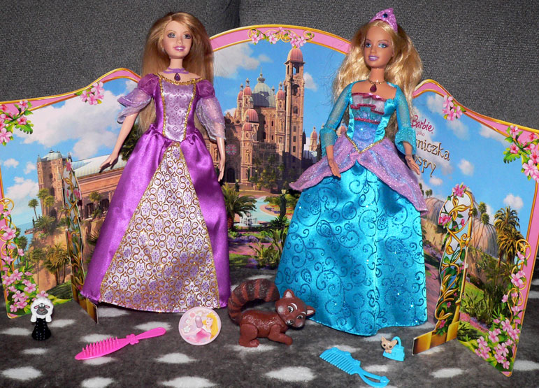 MATTEL ROSELLA LUCIANA śpiewają POLSKI KSIĘŻNICZKI