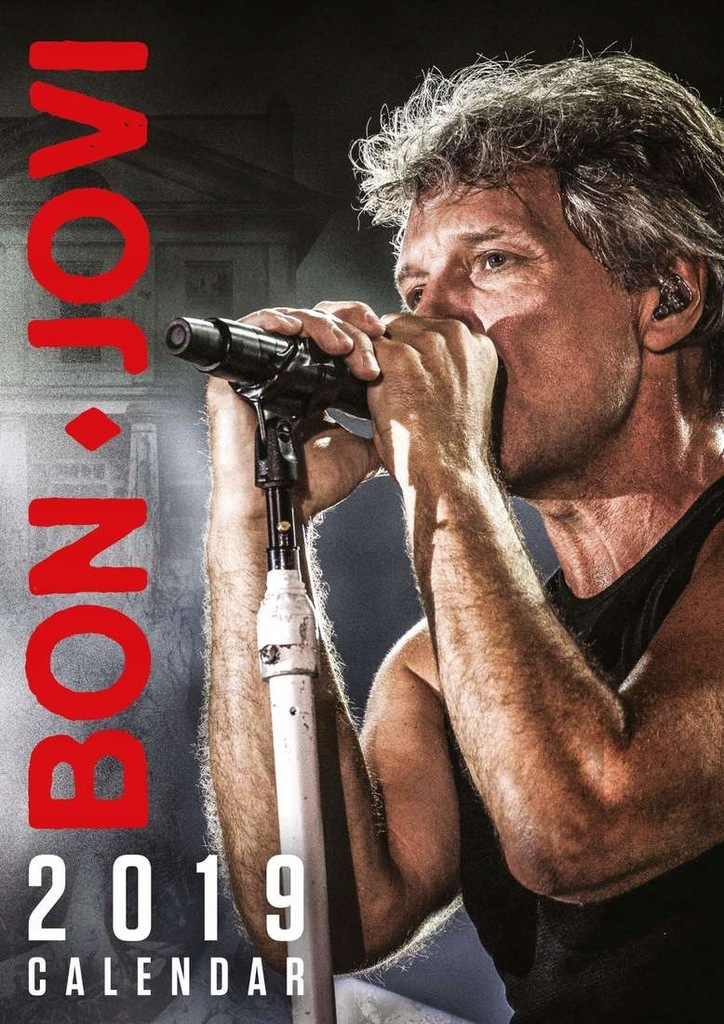 Bon Jovi - Oficjalny Kalendarz 2019 rok