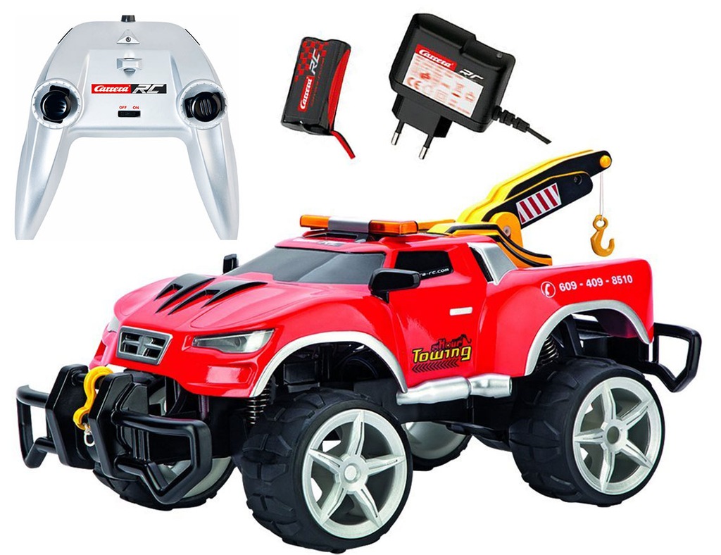CARRERA AUTO RC TOW TRUCK HOLOWNIK ZDALNIE STEROW.