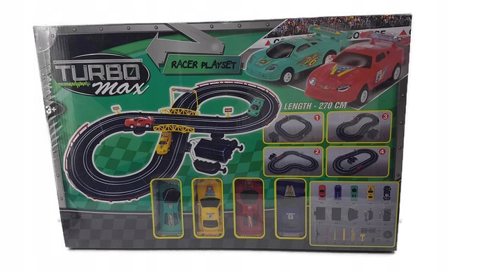 turbo max racer playset