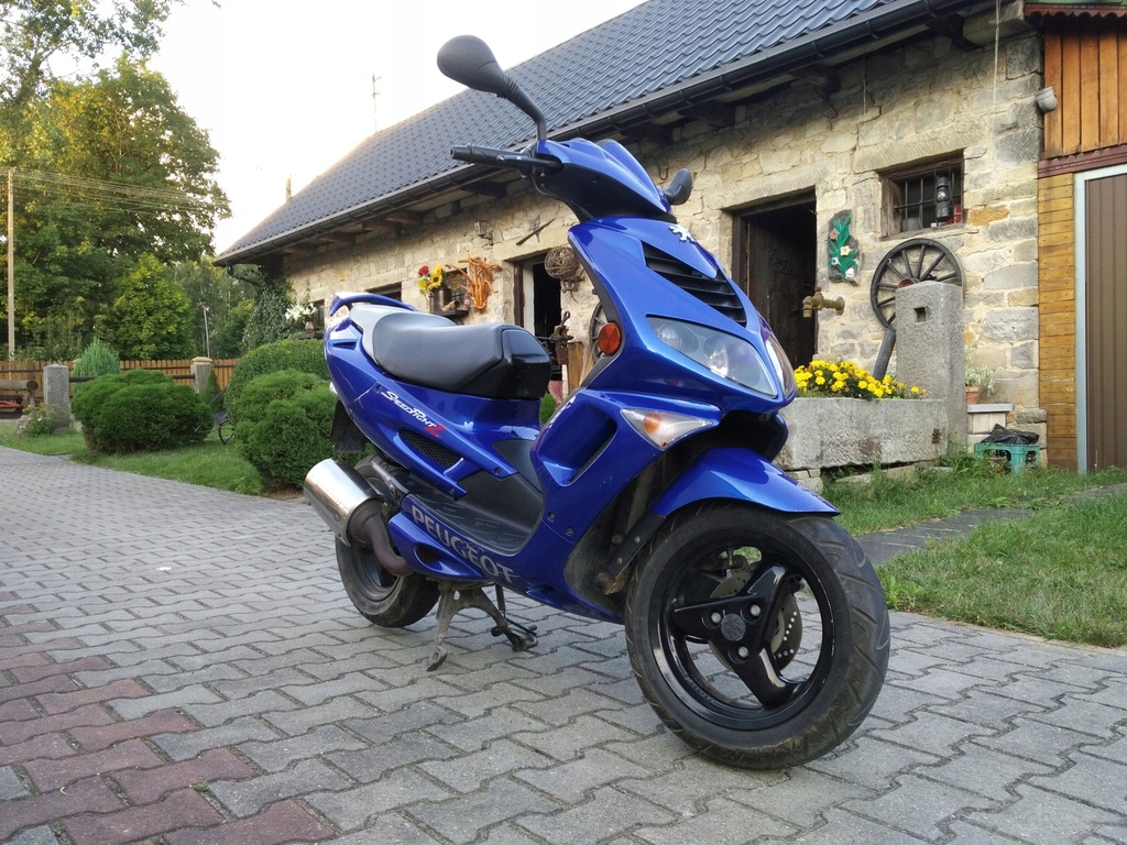 Skuter Peugeot Speedfight 2 2002r. po remoncie