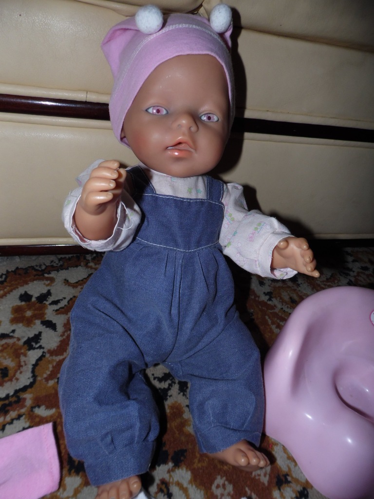 Lalka baby born , magiczne oczy + akcesoria