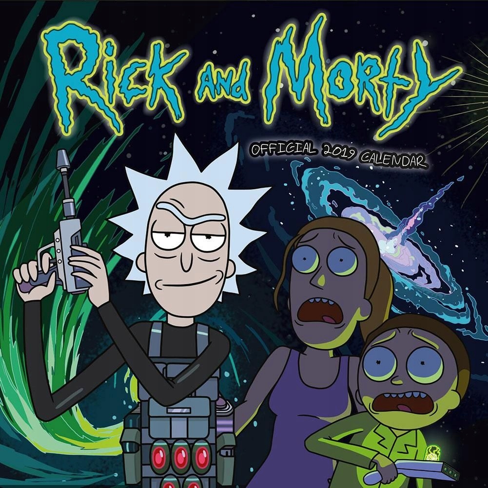 Rick i Morty - kalendarz 2019!
