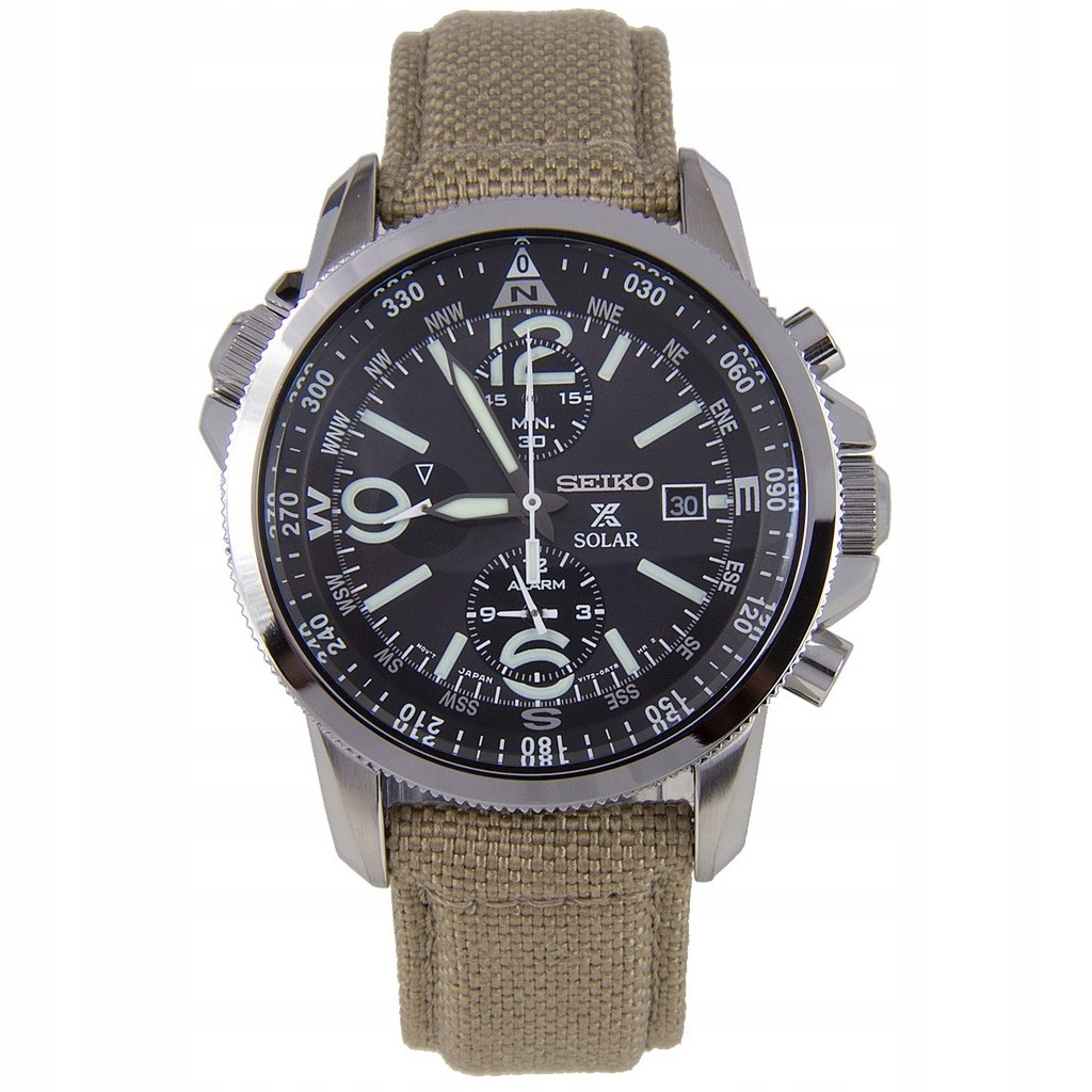 Seiko Solar Prospex SSC293P1 komplet - jak nowy