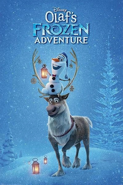 OLAF FROZEN ADVENTURE plakat 61x91,5cm /PP34245 - 7708374570 ...