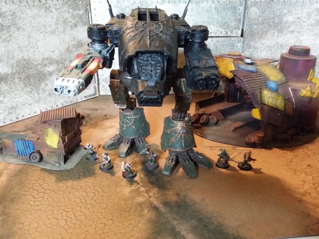 CHAOS WARHOUND TITAN / WARHAMMER 40K