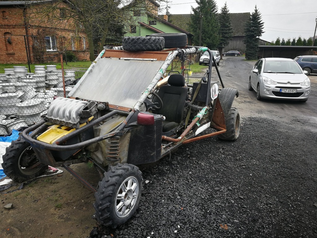 BUGGY 2,0  2 osie skrętne  !!!