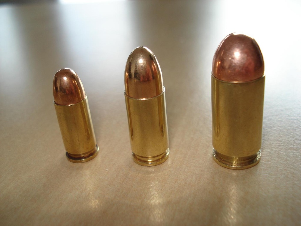 AMUNICJA NABOJE BROWNING 7,65 LUGER 9mm COLT 45ACP