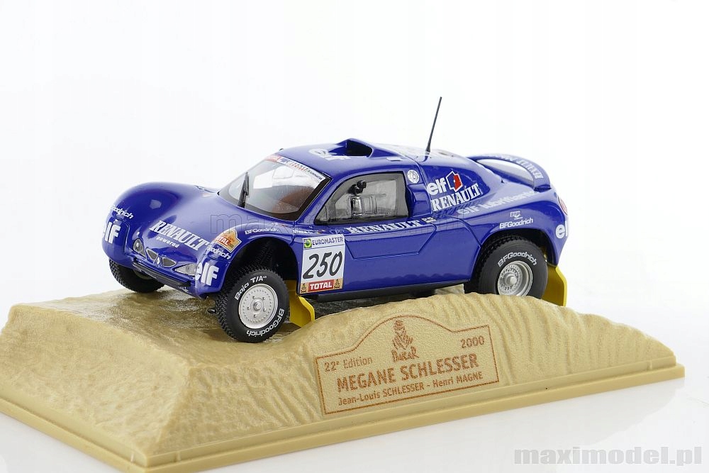 dakar RENAULT Megane Schlesser 2000 1/43 NOREV
