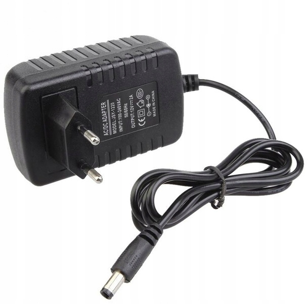 ŁADOWARKA SIECIOWA ZASILACZ AC/DC JSY-1220 12V 2A - 7461861015 ...