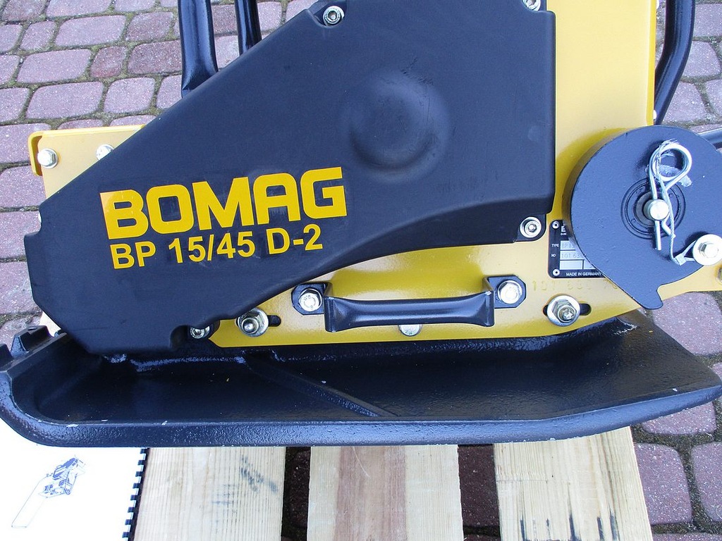 Zagęszczarka Bomag BP 15/45 D-2 Yanmar Stan BDB - 7230400107 ...