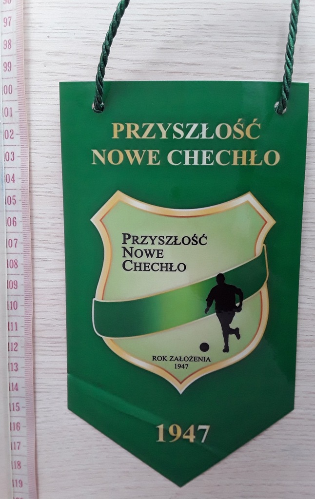 LKS PRZYSZŁOŚĆ NOWE CHECHŁO herb Proporczyk