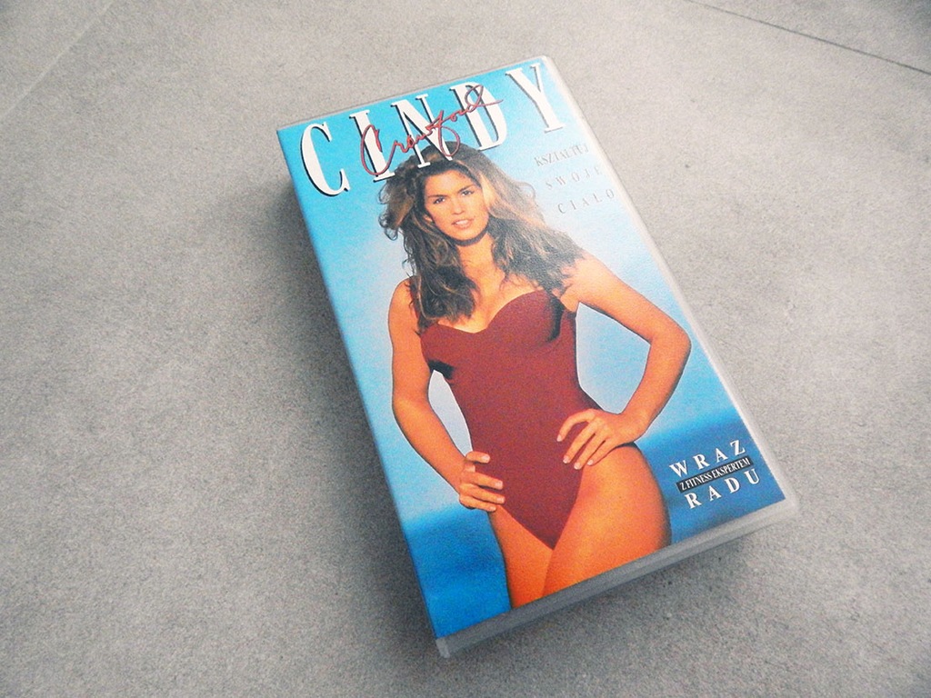 Cindy Crawford Kształtuj Swoje Ciało Trening vhs