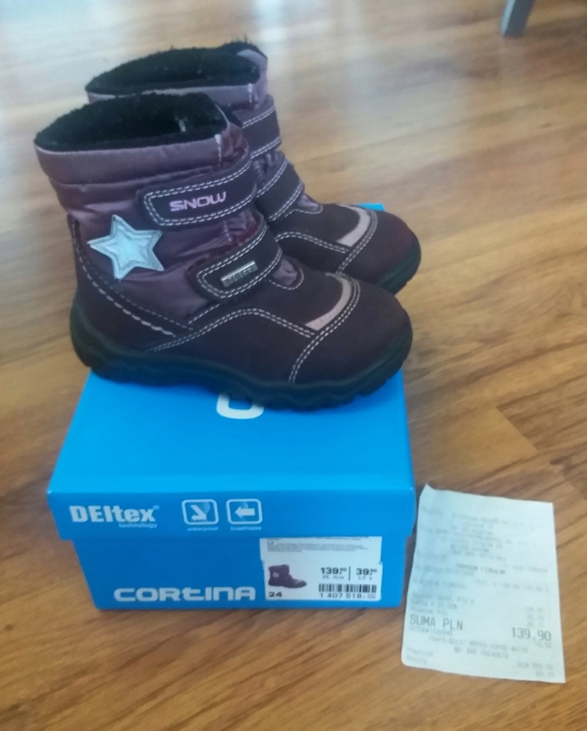 Buty Cortina DELTEX DEICHMANN rozm.24 PARAGON!