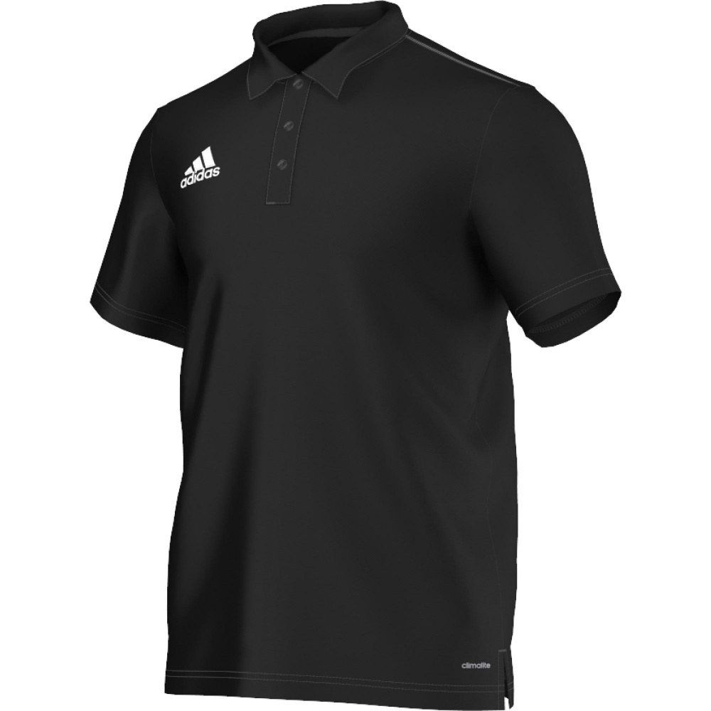 Czarna koszulka męska polo adidas WYPRZEDAŻ S