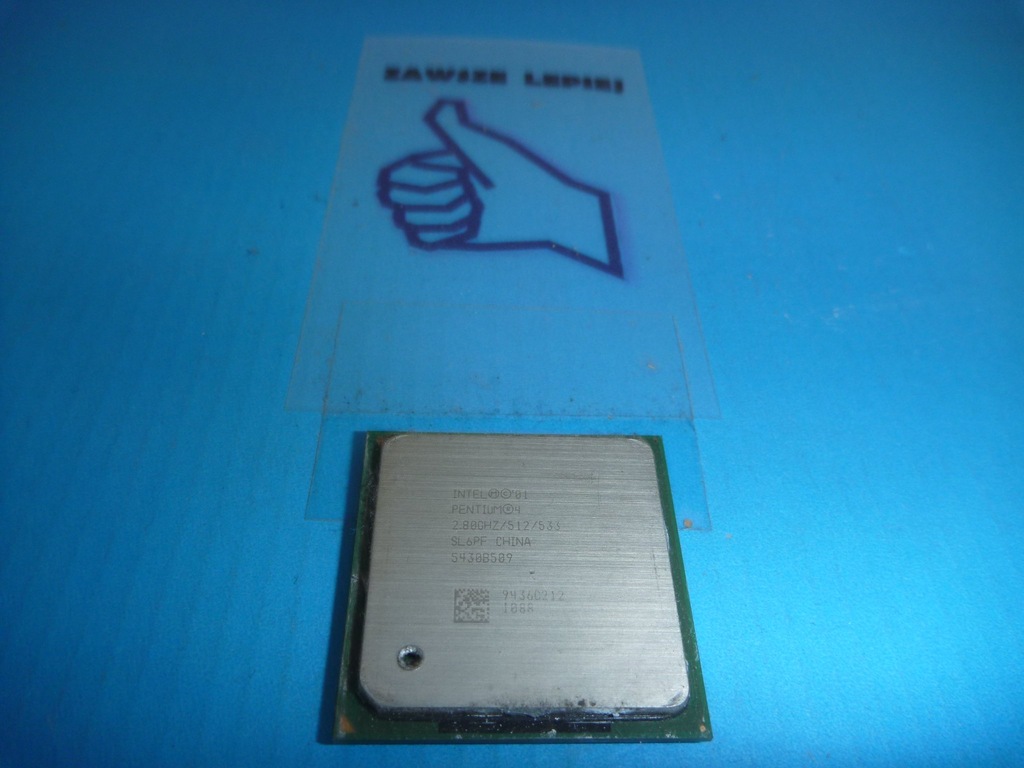 478 PENTIUM 4 2,8 | 533 | 1/2 MB SL6PF 173 DNI SYQ