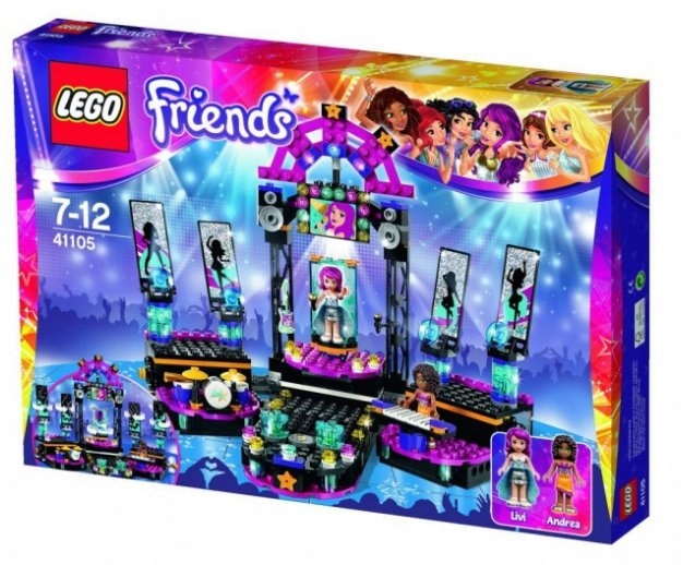 Lego 41105 SCENA GWIAZD FRIENDS