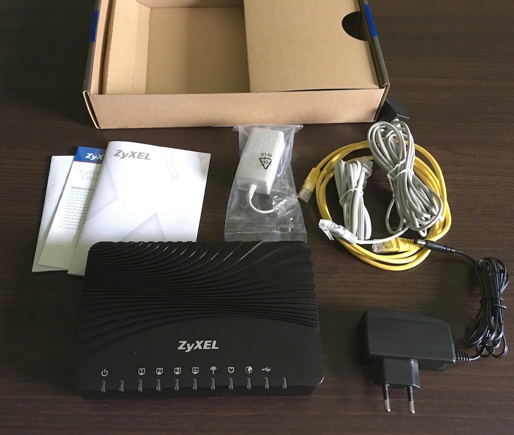 ZyXEL VMG1312-B30A / Router / Modem  / Komplet