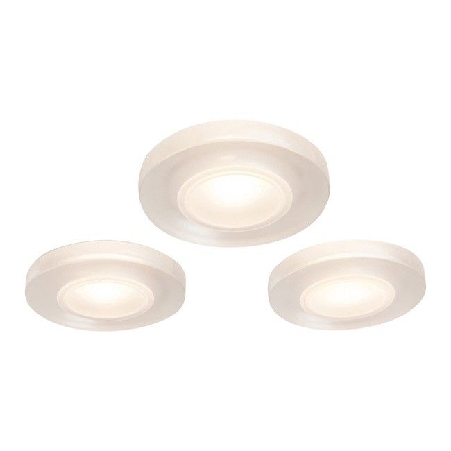 OCZKA LED RD IP44 SZKLANE 3 SZT.