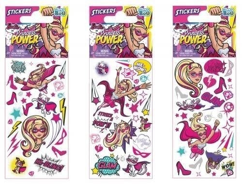 Naklejki Sticker BOO silver Barbie Power