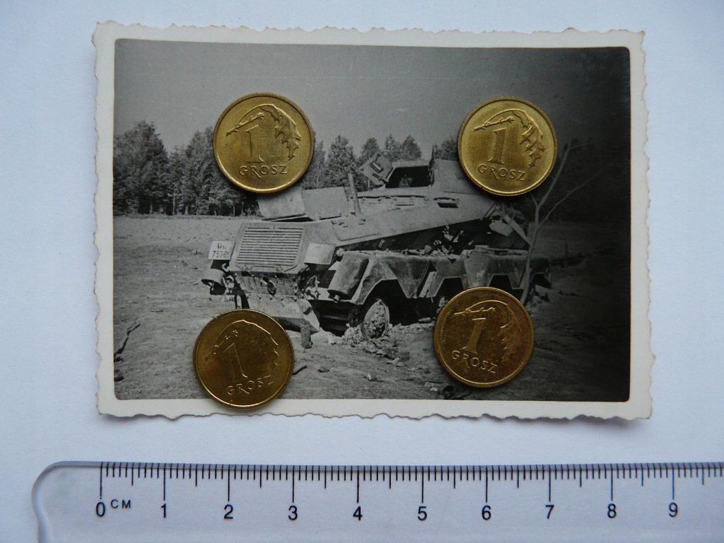WH Puma wrak 1939 Kąkolówka? Agfa Brovira numer
