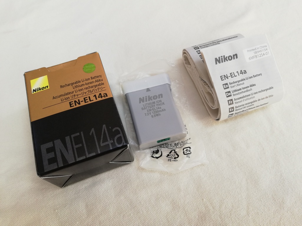 Nikon - ORYGINALNY akumulator NIKON EN-EL14A