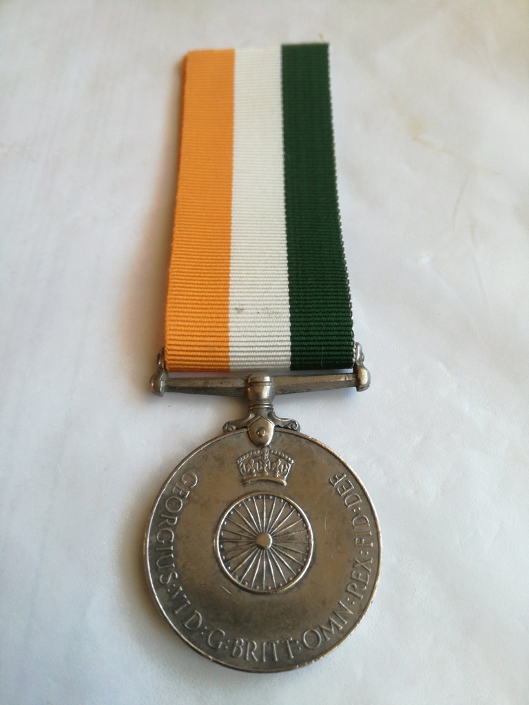 Medal za Indie1947- króla Jerzego VI - Anglia