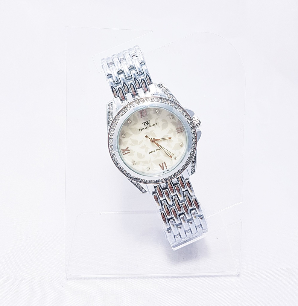 Zegarek TESSARI WATCH Zegarek Srebny