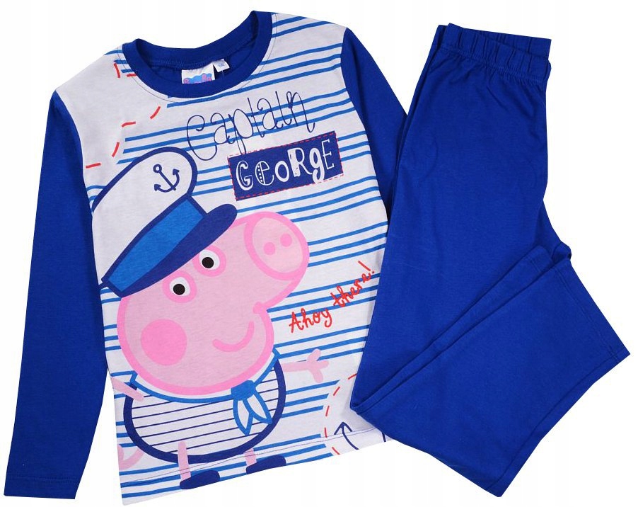 PEPPA PIG ŚWINKA PIŻAMA chłopięca 6 F725B