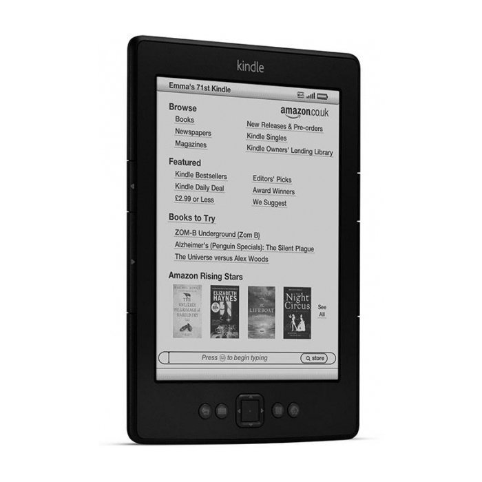 Amazon Kindle 5 Classic - bez reklam - 7077854547 - oficjalne archiwum ...