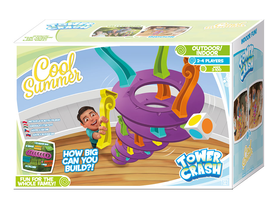 TM TOYS Cool Summer Gra plenerowa Tower Crash