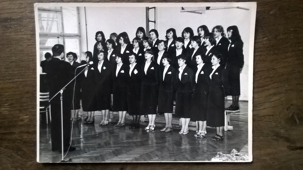 PRL Goleniów Liceum chór 1984 prasowa