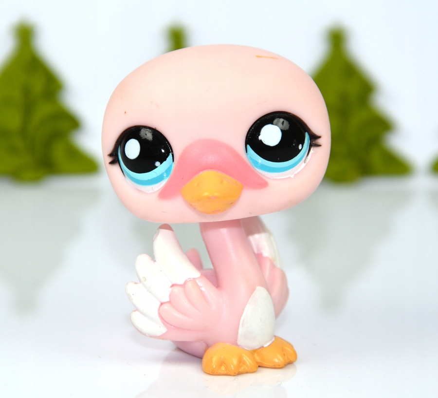 Łabędź Littlest Pet Shop LPS Oryginał