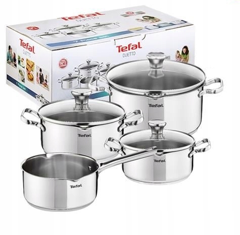 Tefal Zestaw Komplet Garnk W Duetto El A A